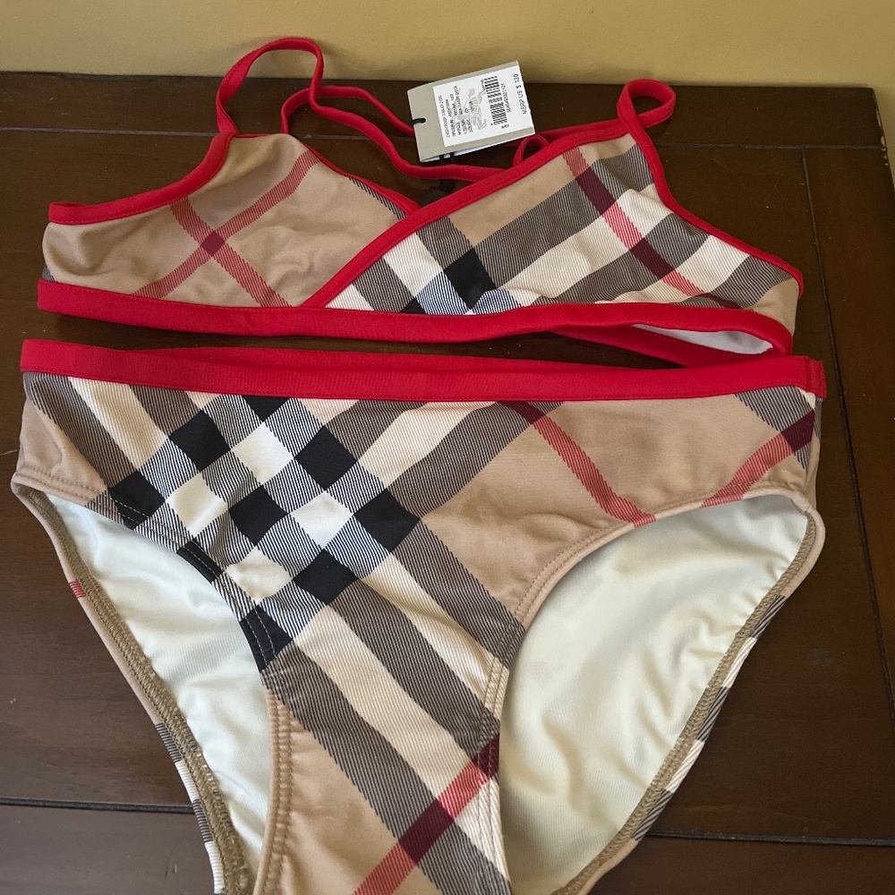 Girls Burberry Bikini